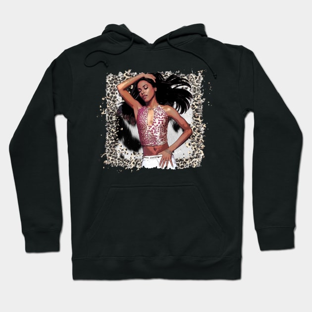 Aaliyahs Aesthetic Chart-Topping Hits Tribute Tee - R&B Royalty Hoodie by WildenRoseDesign1